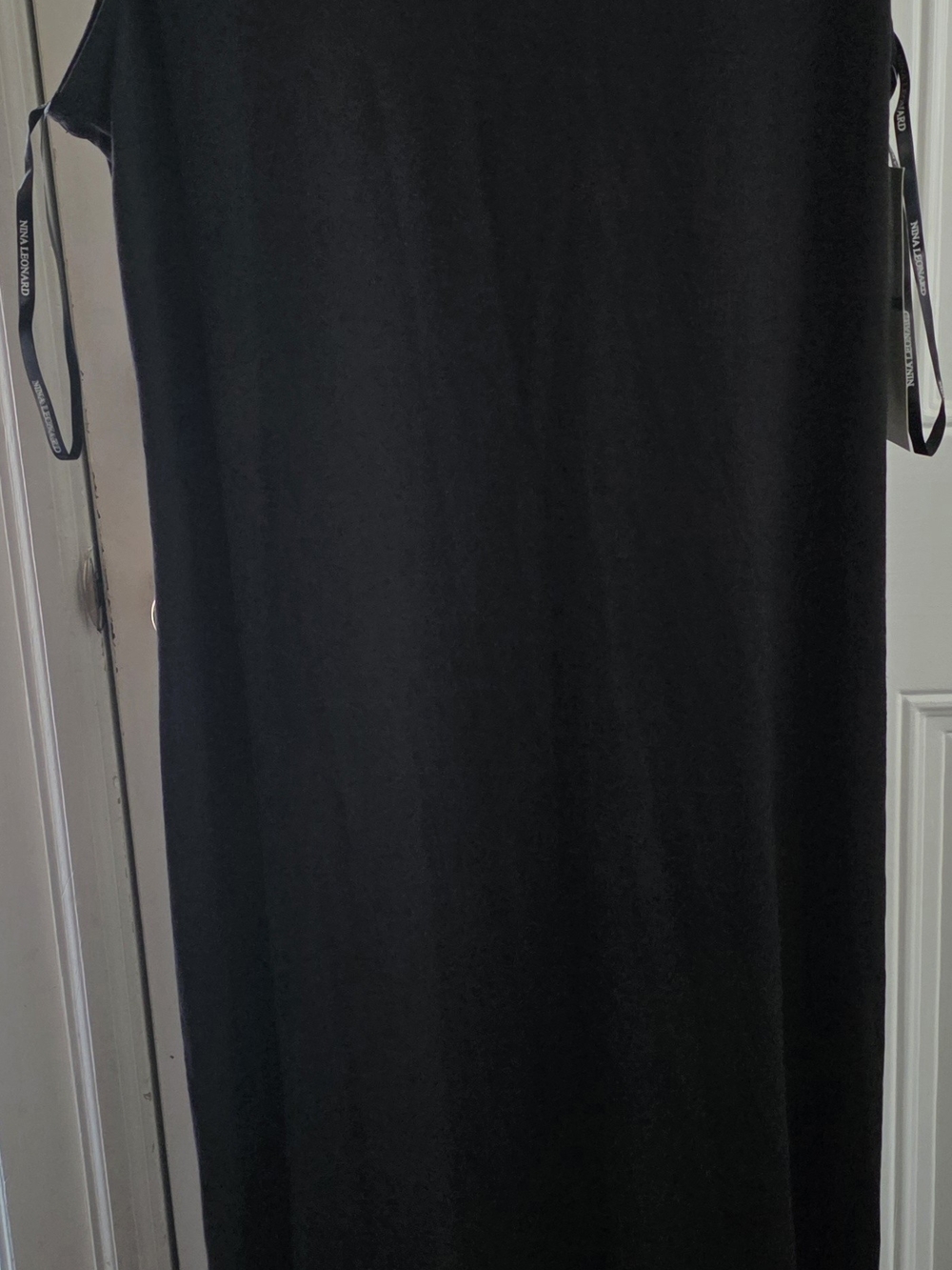 Black Women's Midi Dress - Classic Everyday Style
